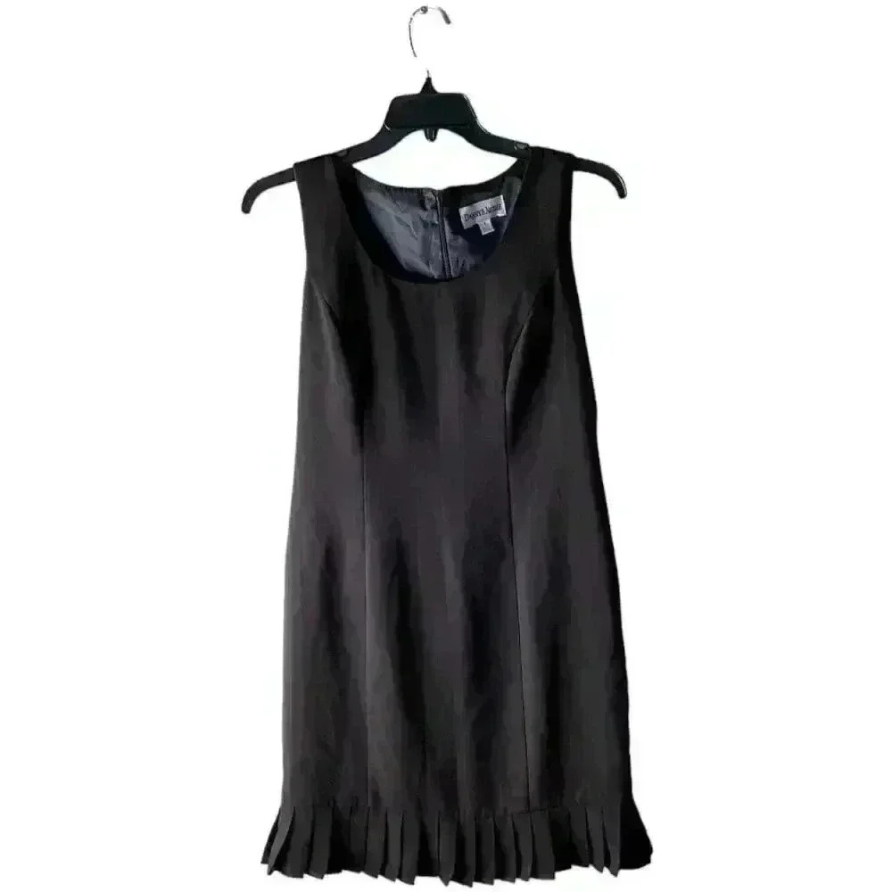 Vintage Danny & Nicole Dress A-Lined Bottom Pleated Lined Dress Women's Size 8